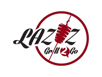 Laziz Grill To Go logo design by serdadu