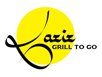 Laziz Grill To Go logo design by fawadyk