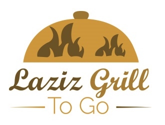 Laziz Grill To Go logo design by fawadyk