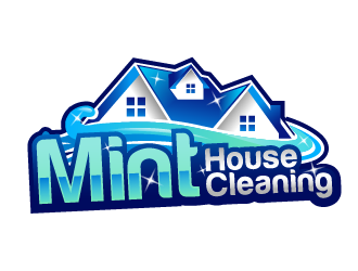 Mint House Cleaning logo design by THOR_