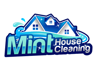 Mint House Cleaning logo design by THOR_