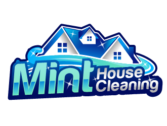 Mint House Cleaning logo design by THOR_