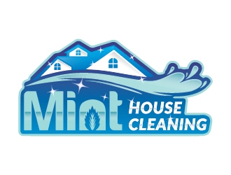 Mint House Cleaning logo design by jafar