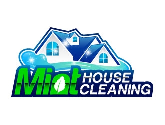 Mint House Cleaning logo design by daywalker