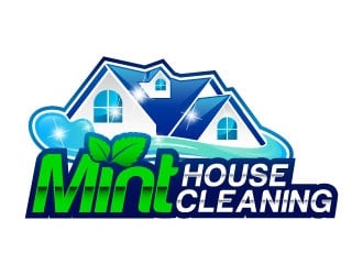 Mint House Cleaning logo design by daywalker