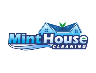 Mint House Cleaning logo design by Hadaly