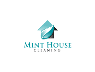 Mint House Cleaning logo design by sheilavalencia