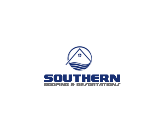 Southern Roofing & Resortations logo design by kanal