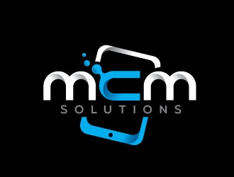 MCM Solutions logo design by REDCROW