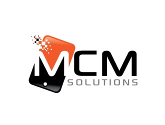 MCM Solutions logo design by REDCROW