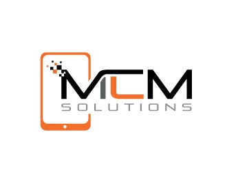 MCM Solutions logo design by REDCROW