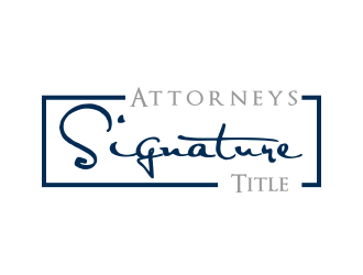Attorneys Signature Title logo design by kopipanas