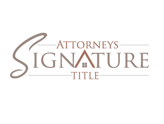 Attorneys Signature Title logo design by dondeekenz