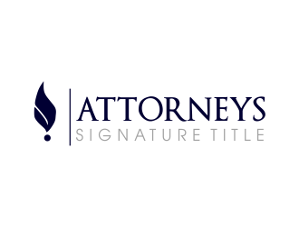 Attorneys Signature Title logo design by JessicaLopes