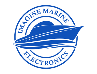 Imagine Marine Electronics logo design by beejo