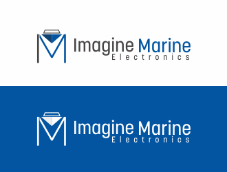 Imagine Marine Electronics logo design by YusufAbdus