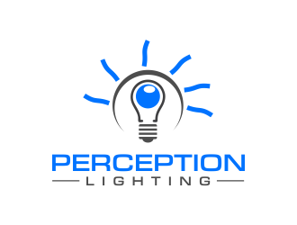 Perception Lighting logo design by meliodas