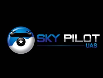 Sky Pilot UAS logo design by shere