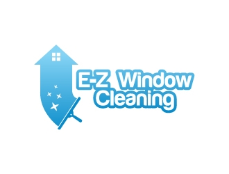E-Z Window Cleaning logo design by JJlcool