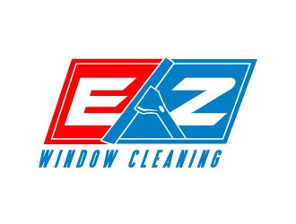 E-Z Window Cleaning logo design by daywalker