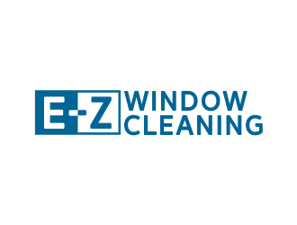 E-Z Window Cleaning logo design by done