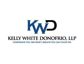 Kelly White Donofrio LLP logo design by pencilhand