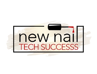 new nail tech successs  logo design by ingepro
