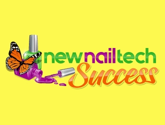 new nail tech successs  logo design by jaize
