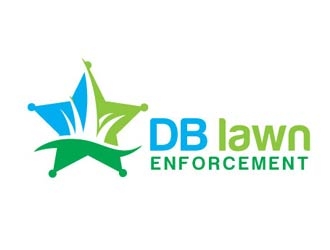DB LAWN ENFORCEMENT logo design by shere