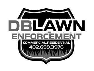 DB LAWN ENFORCEMENT logo design by cgage20