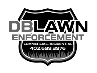 DB LAWN ENFORCEMENT logo design by cgage20