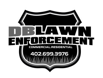 DB LAWN ENFORCEMENT logo design by cgage20