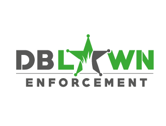 DB LAWN ENFORCEMENT logo design by prodesign
