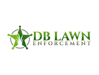 DB LAWN ENFORCEMENT logo design by fantastic4
