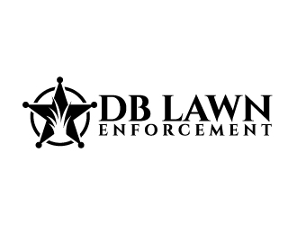 DB LAWN ENFORCEMENT logo design by fantastic4