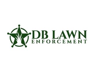 DB LAWN ENFORCEMENT logo design by fantastic4