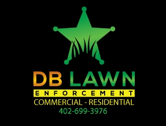 DB LAWN ENFORCEMENT logo design by shere