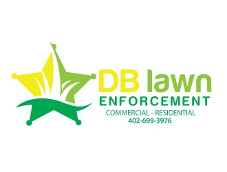 DB LAWN ENFORCEMENT logo design by shere