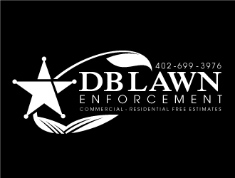 DB LAWN ENFORCEMENT logo design by fantastic4