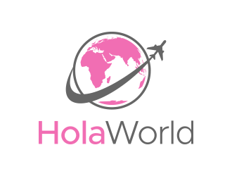Hola World logo design by lexipej