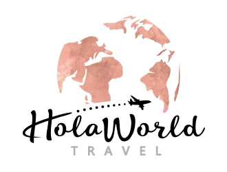 Hola World logo design by PiceFlia