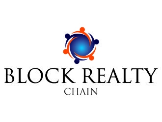 Block Realty Chain logo design by jetzu
