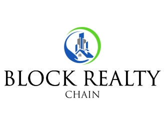 Block Realty Chain logo design by jetzu