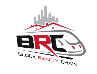 Block Realty Chain logo design by REDCROW