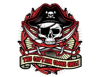 The Captain Cooks Chili logo design by shere