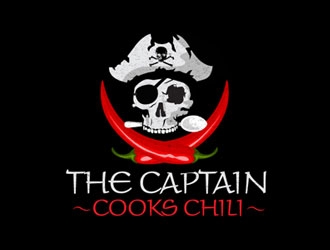 The Captain Cooks Chili logo design by LogoInvent