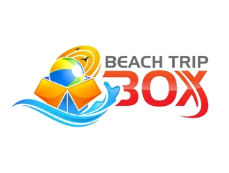 Beach Trip Box logo design by DreamLogoDesign