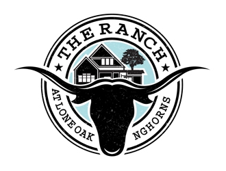 The Ranch at Lone Oak Longhorns logo design by DreamLogoDesign