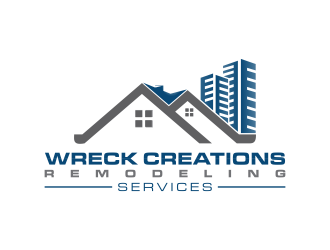 Wreck Creations Remodeling Services logo design by suratahmad11