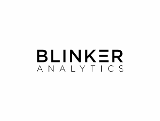 Blinker Analytics logo design by haidar
